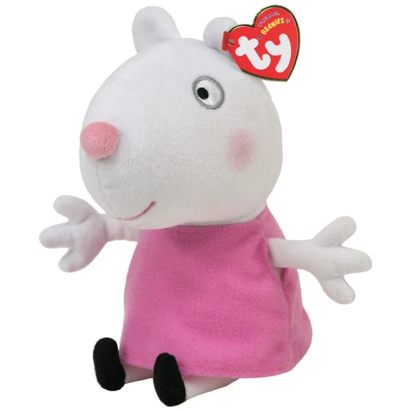 TY BEANIE BABIES PLUSH PEPPA SUZY 15 cm