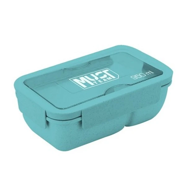 MUST FOOD CONTAINER 950ml 20.8X13X7.6 cm LIGHT BLUE
