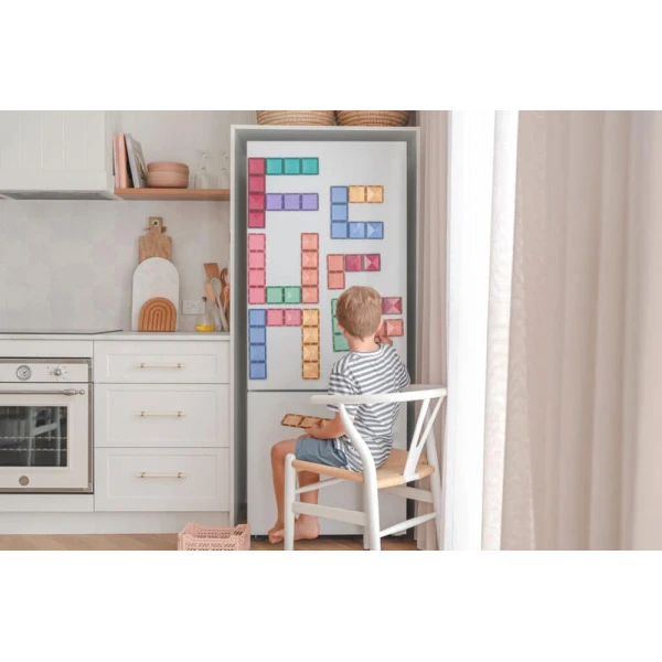 CONNETIX MAGNETIC TILES PASTEL RECTANGLE 24 pcs