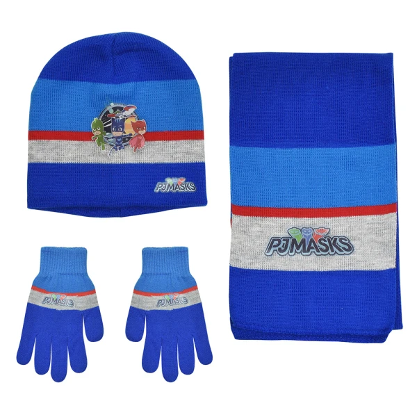 SET 3 pcs BEANIE - GLOVES - SCARF PJ MASKS