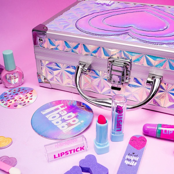 HAPPIHOBBI BEAUTY CASE SPARKLE LOVE WITH 30 ACCESSORIES