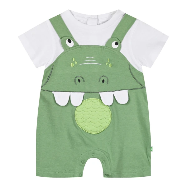 ENERGIERS INFANT\'S ROMPER GRASS GREEN