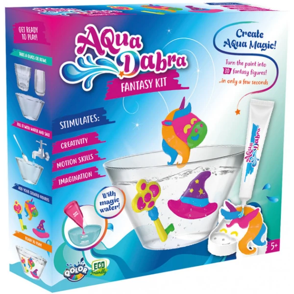 AQUA DABRA CREATIVITY SET 8 pcs MAGIC WOLRD