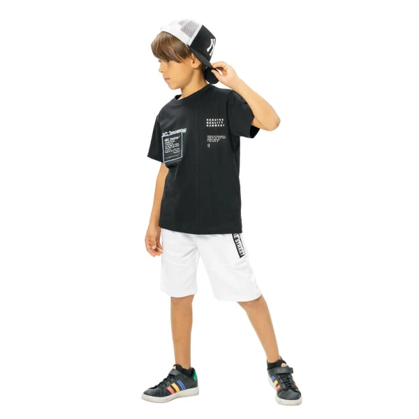 ENERGIERS BOY\'S BERMUDA WHITE
