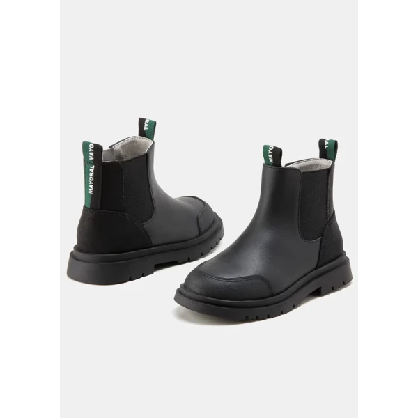 MAYORAL ANKLE BOOT BIKER CHELSEA BLACK