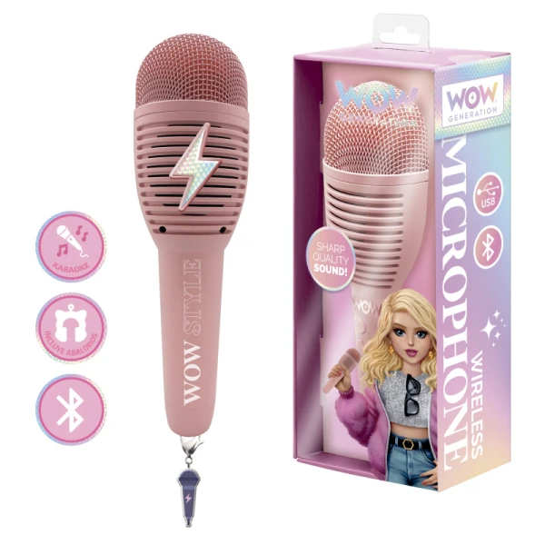 WOW GENERATION BLUETOOTH KARAOKE MICROPHONE