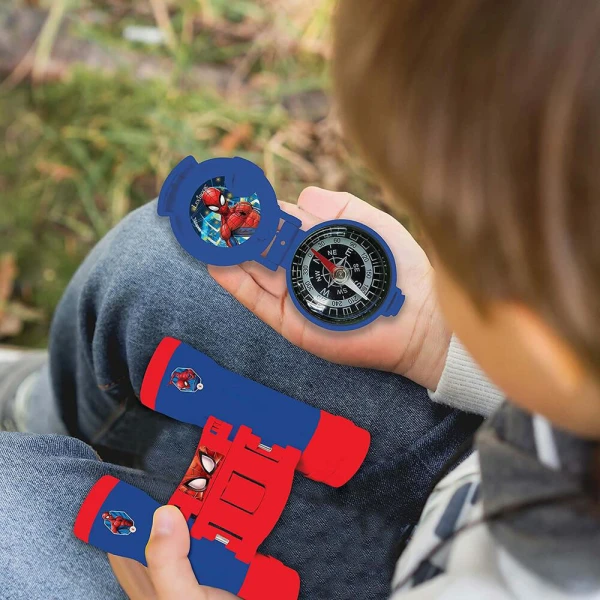 LEXIBOOK ADVENTURE SET SPIDERMAN WITH WALKIE TALKIES