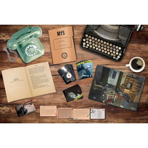 AS GAMES ΕΠΙΤΡΑΠΕΖΙΟ ΠΑΙΧΝΙΔΙ CRIME SCENE BERLIN 1976 ΓΙΑ ΗΛΙΚΙΕΣ 18+ ΧΡΟΝΩΝ ΚΑΙ 1+ ΠΑΙΚΤΕΣ