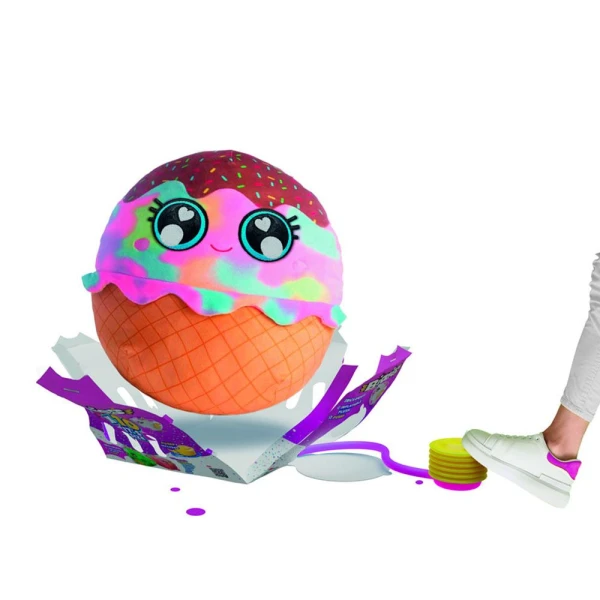 LITTLE BIGGIES FOODIES PLUSH BALL 22 cm  - ICE CREAM