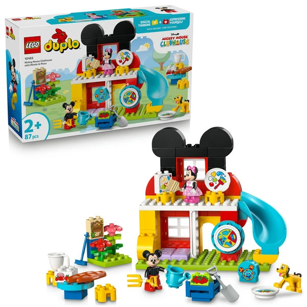 LEGO® DUPLO® Η ΛΕΣΧΗ ΤΟΥ ΜΙΚΥ ΜΕ ΤΗ ΜΙΝΙ & ΤΟΝ ΠΛΟΥΤΟ