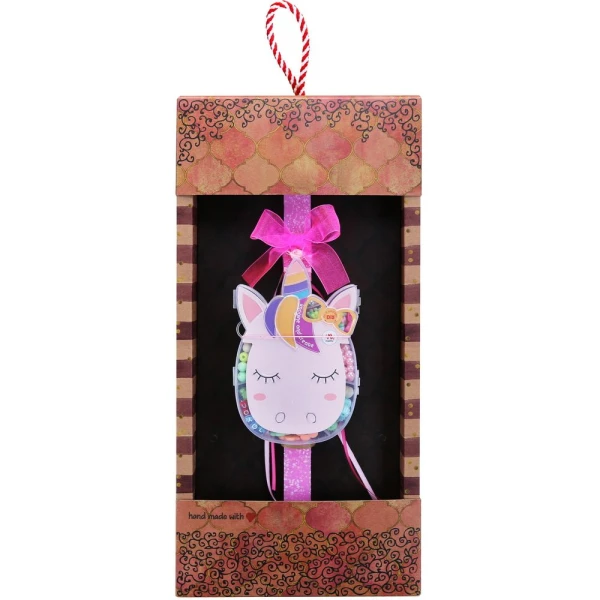 SYNCHRONIA HANDMADE CANDLE 30 cm DIY JEWELRY SET - UNICORN FACE
