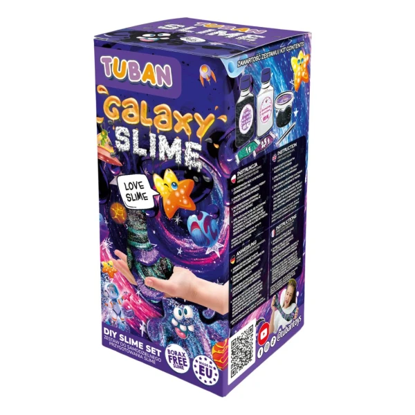 TUBAN DIY SLIME ΣΕΤ ΚΑΤΑΣΚΕΥΗΣ SLIME ΓΑΛΑΞΙΑΣ