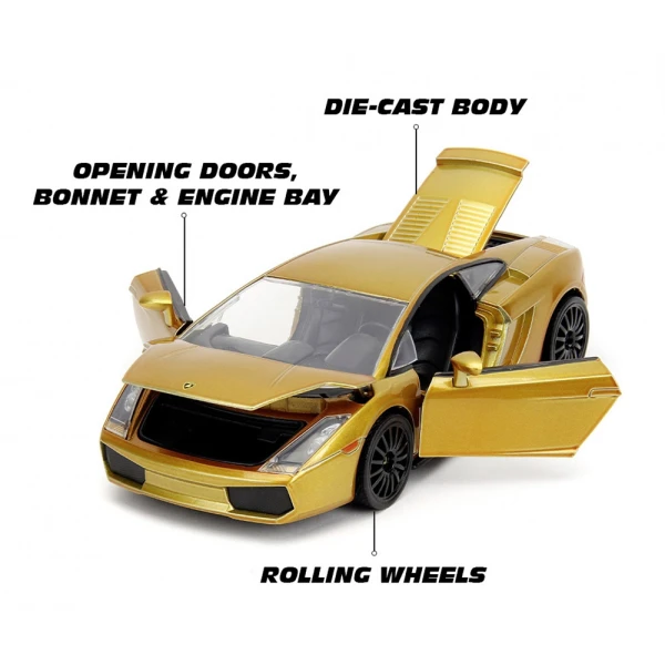 DIE CAST FAST & FURIOUS ΑΥΤΟΚΙΝΗΤΟ LAMBORGHINI GALLARDO 1:24