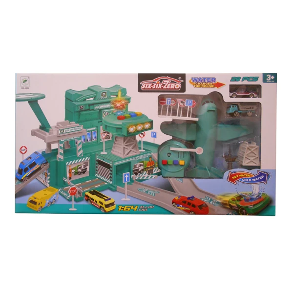 SANITATION STATION SET WITH AIRCRAFT SOUND AND LIGHT
