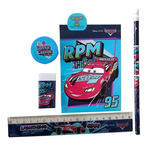 GIFT SET PENCIL HOLDER CARS