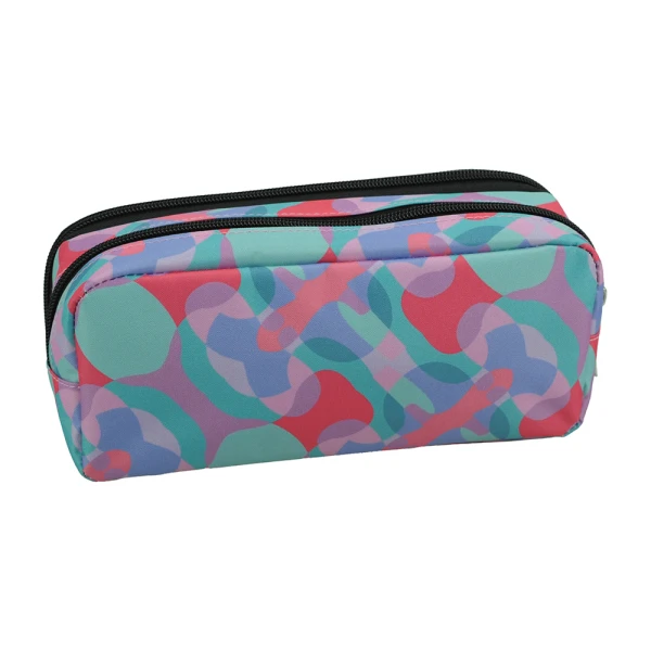 BACK ME UP OVAL PENCIL CASE PUPPY