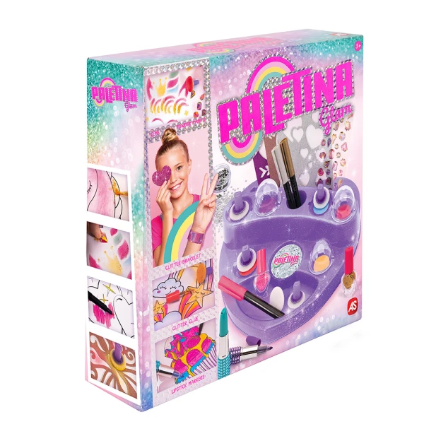 PALETINA GLAM DRAWING SET HEART SHAPED  FOR AGES 3+