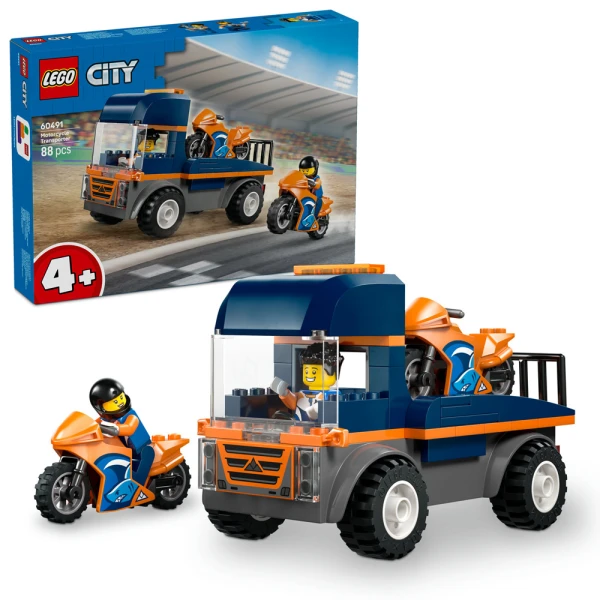 LEGO® CITY ΜΕΤΑΦΟΡΙΚΟ ΜΟΤΟΣΙΚΛΕΤΩΝ