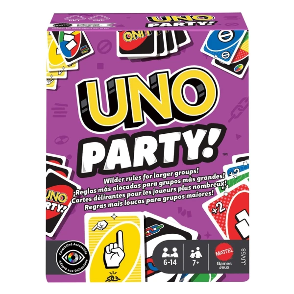 FAMILY TABLE GAME NEW UNO PARTY
