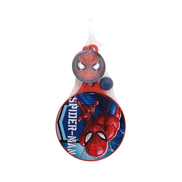 2 BEACH RACKETS SET WITH BALL SPIDERMAN