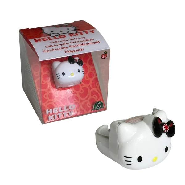 HELLO KITTY RING WITH LIP BALM - SEVERAL DESIGNS
