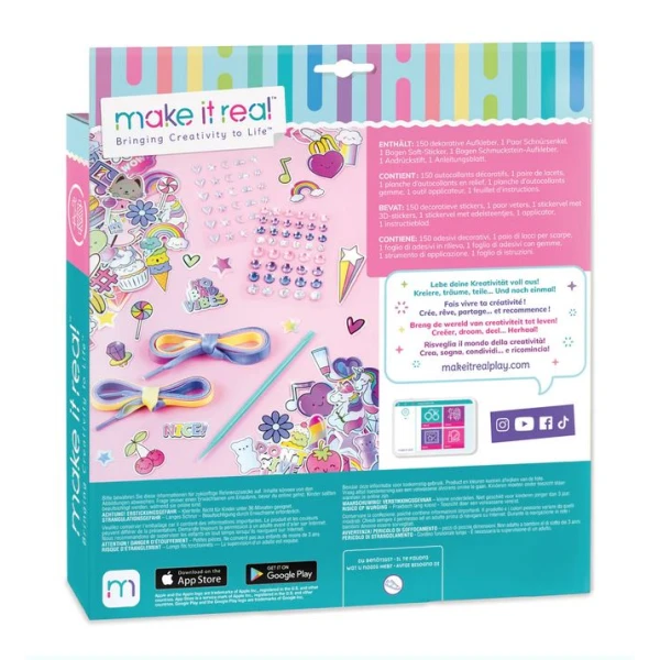 MAKE IT REAL STICKER CHIC - RAINBOW STREET CHIC
