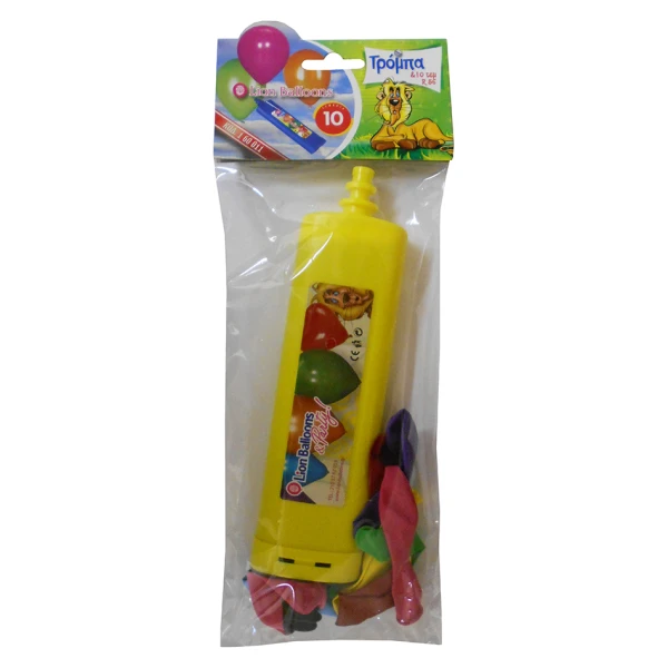 BBS BALLOONS 10 pcs  & PUMP - 4 COLOURS