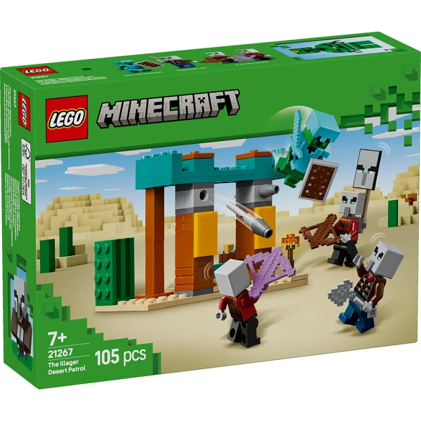 LEGO® MINECRAFT® THE ILLAGER DESERT PATROL