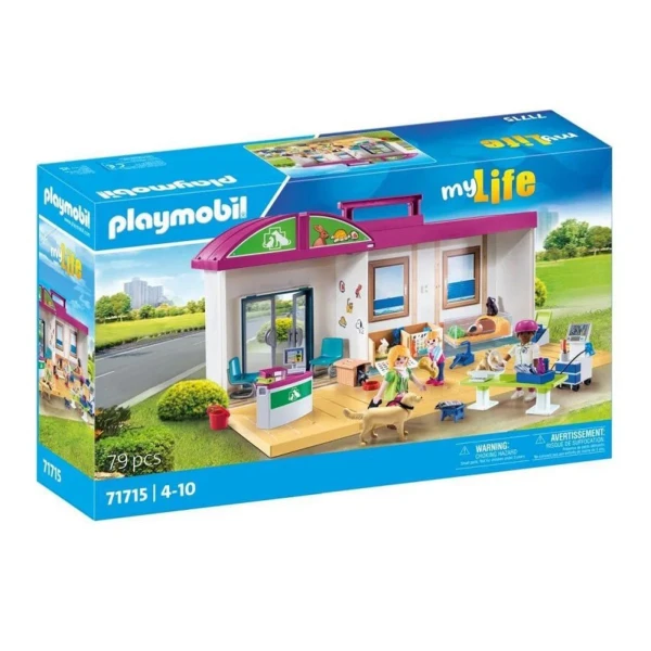 PLAYMOBIL MY LIFE ΒΑΛΙΤΣΑΚΙ ΚΤΗΝΙΑΤΡΙΚΗ ΚΛΙΝΙΚΗ