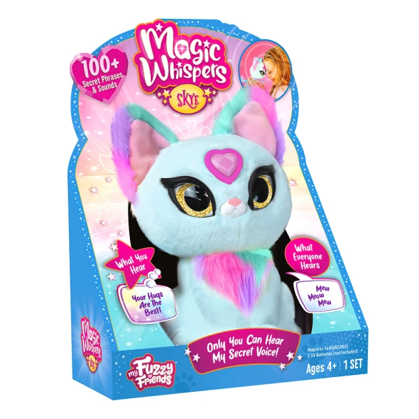 MY FUZZY FRIENDS MAGIC WHISPER KITTY - 3 DESIGNS