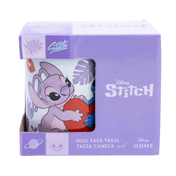 STITCH AND ANGEL ΜΕ ΚΑΡΔΙΑ YOUNG ADULT ΚΟΥΠΑ 320ml ΣΕ ΚΟΥΤΙ ΔΩΡΟΥ