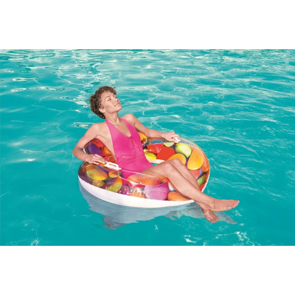 BESTWAY INFLATABLE SEAT 118X117 cm CANDY DELIGHT LOUNGE