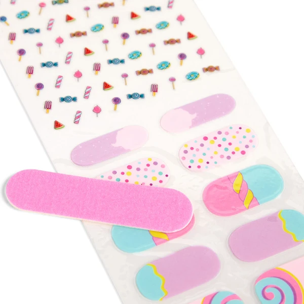 CREATE IT! CANDY EXPLOSION ΣΕΤ ΔΗΜΙΟΥΡΓΙΑΣ ΑΥΤΟΚΟΛΛΗΤΑ ΝΥΧΙΩΝ LOLLIPOP