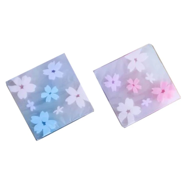 DELI ERASER 35x35x11mm SAKURA 71135 - 2 COLOURS