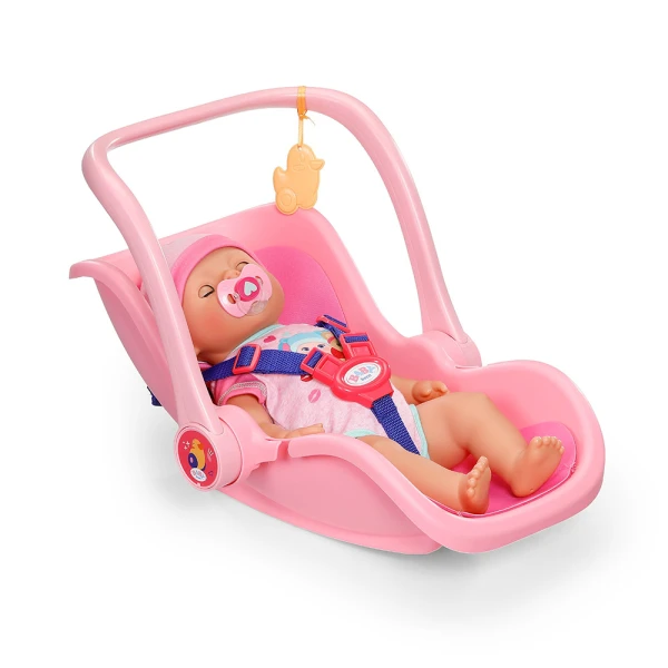 ZAPF CREATION BABY BORN PINK PORTABLE SEAT