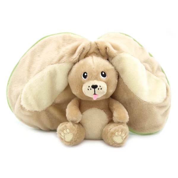 FLIPETZ VEGGIE SERIES PLUSH CROCKET THE DOG-APPLE