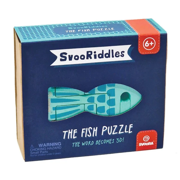 SVOORA SVOORIDLES 3D ΠΑΖΛ ΞΥΛΙΝΟ FISH