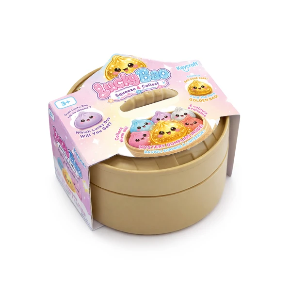 KEYCRAFT LUCKY BAO MINI SQUISHY DUMPLING SURPRISE