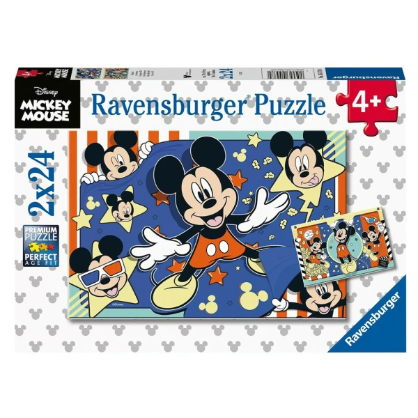 RAVENSBURGER ΠΑΖΛ 2X24 τεμ. MICKEY MOUSE