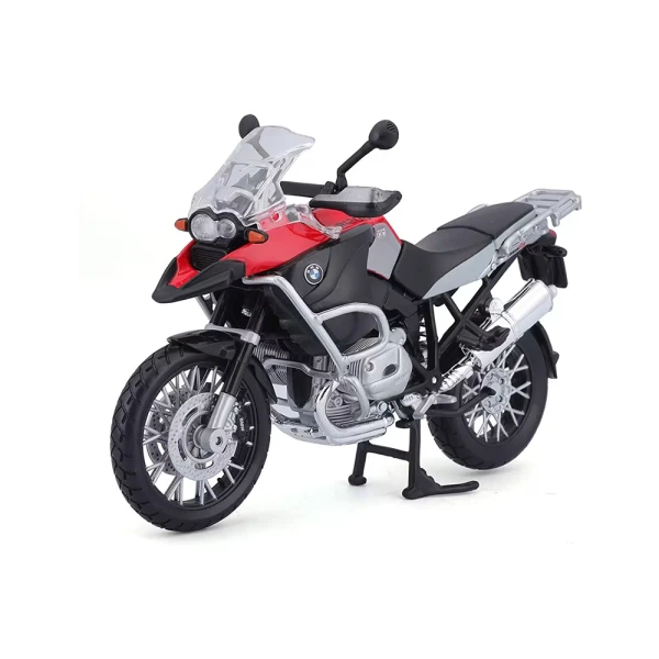  MAISTO 1:12 MOTORCYCLES - BMW R1200 GS RED BLACK
