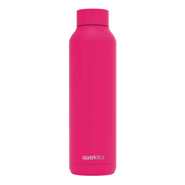 QUOKKA STAINLESS STEEL ΘΕΡΜΟΣ SOLID 630ml RASPBERRY PINK