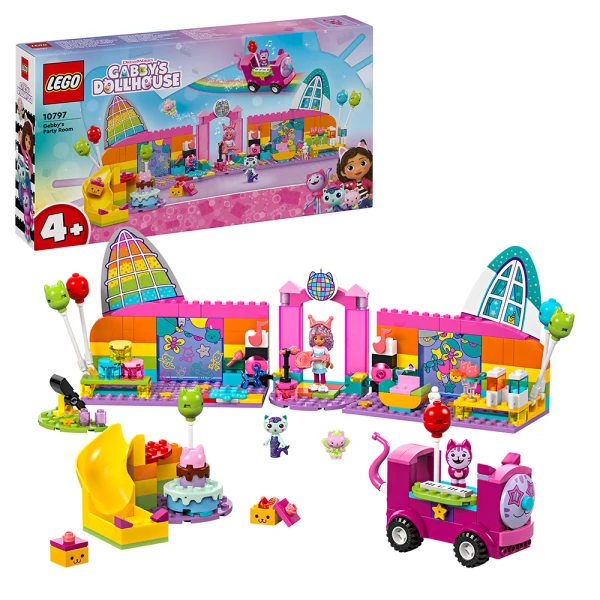 LEGO® GABBYʼS DOLLHOUSE GABBYʼS PARTY ROOM