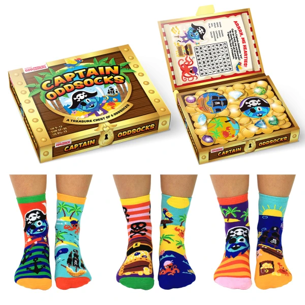 KIDS SOCKS No 30.5-38.5 SET 6 pieces CAPTAIN