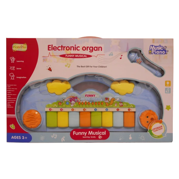BABY PIANO WITH MICROPHONE