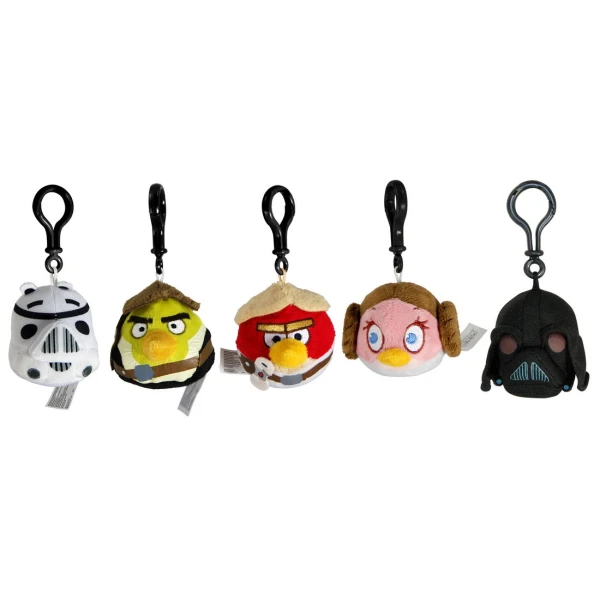 PLUSHANGRY BIRDS STAR WARS CLIP