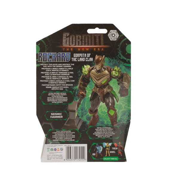 GORMITI THE NEW ERA BASIC FIGUER 15 cm - ROCKARD