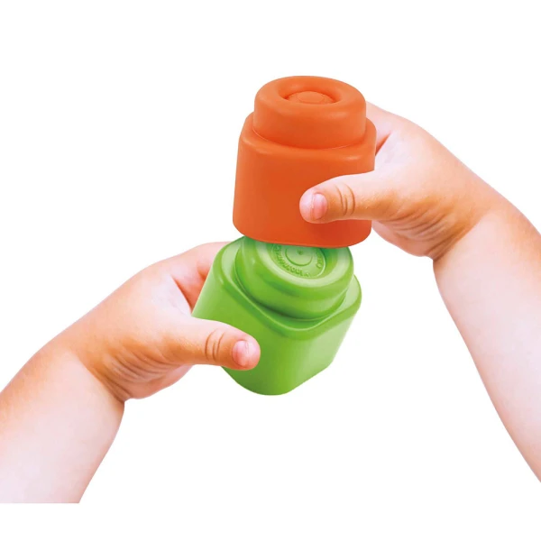 SOFT CLEMMY TOUCH & PLAY SOFT PREMIUM BLOCKS 10 pcs FOR 6-36 MONTHS