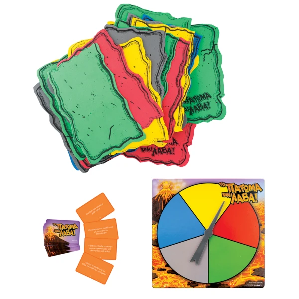 BOARD GAME THE FLOOR IS LAVA FOR AGES 5+