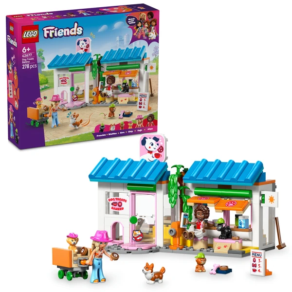LEGO® FRIENDS ΖΑΧΑΡΟΠΛΑΣΤΕΙΟ ΛΙΧΟΥΔΙΩΝ ΓΙΑ ΣΚΥΛΟΥΣ