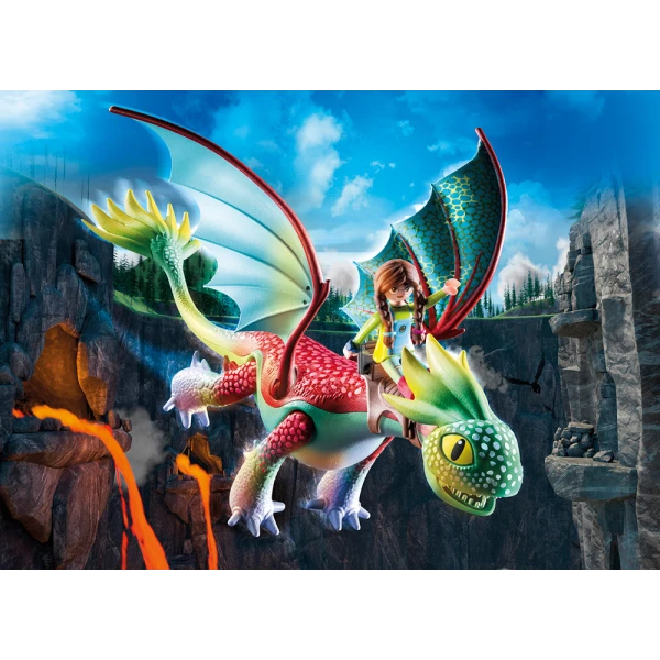 PLAYMOBIL DRAGONS THE NINE REALMS FEATHERS & ALEX